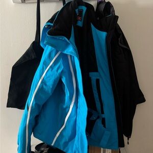 Karbon Blue and Black Jacket